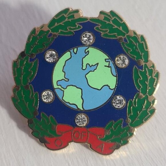 Order Of The Amaranth Vintage Lapel Pin Brooch - Picture 1 of 4